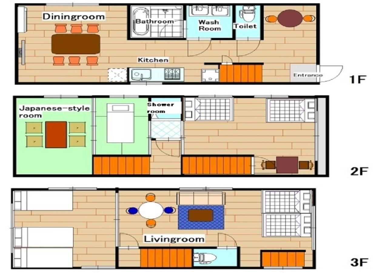 Mon Kishinosato-Tamade Ekimae -Vacation Rental- Osaka Exteriör bild
